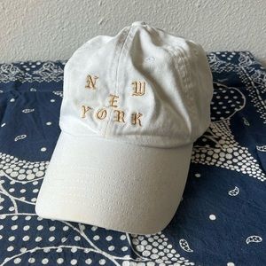 Kanye West New York Pablo Pop-Up Hat - White - Used